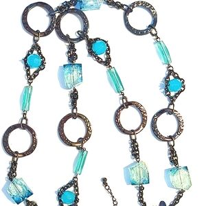 Lia Sophia Turquoise Beads Necklace